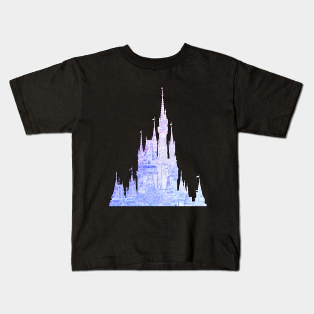 Painted Magic Castle Kids T-Shirt by FandomTrading